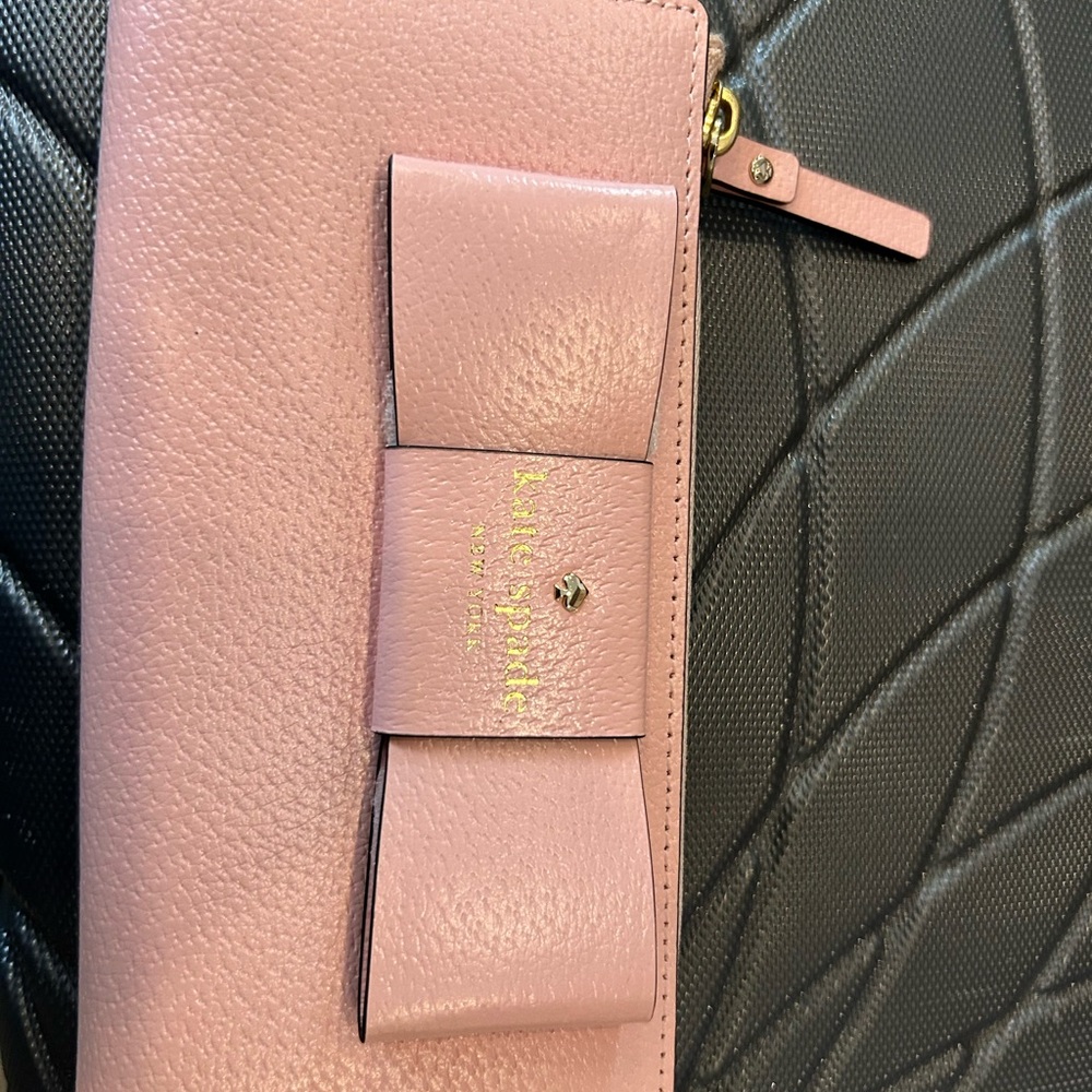 Kate Spade Blush Pink Bow Wallet